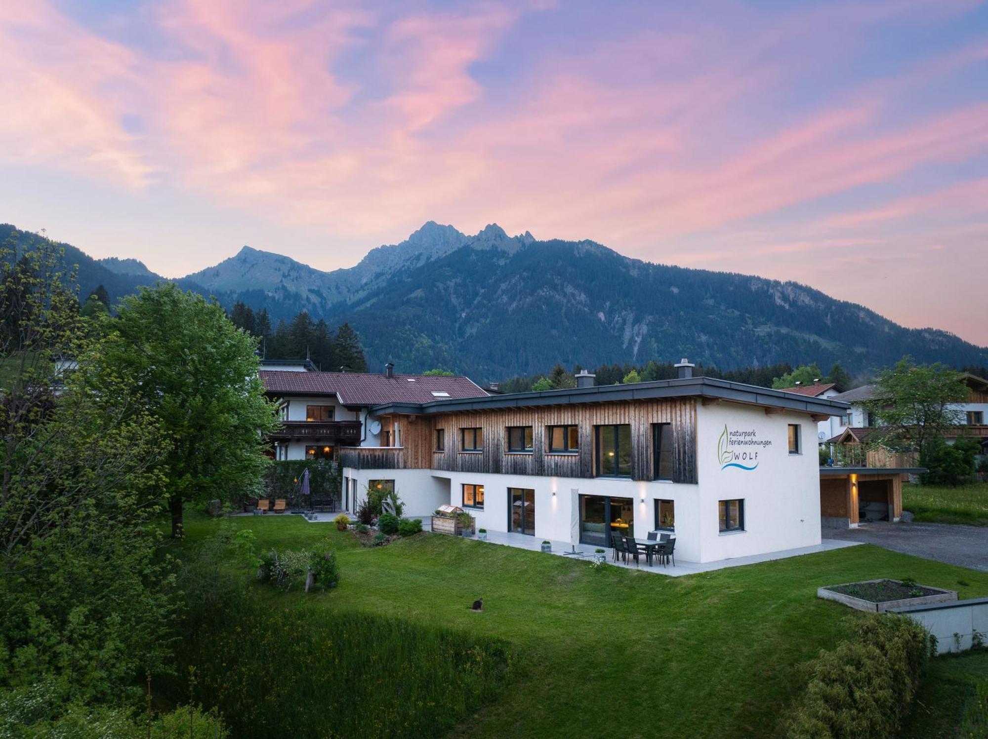 Naturparkferienwohnungen Wolf Reutte Exteriér fotografie
